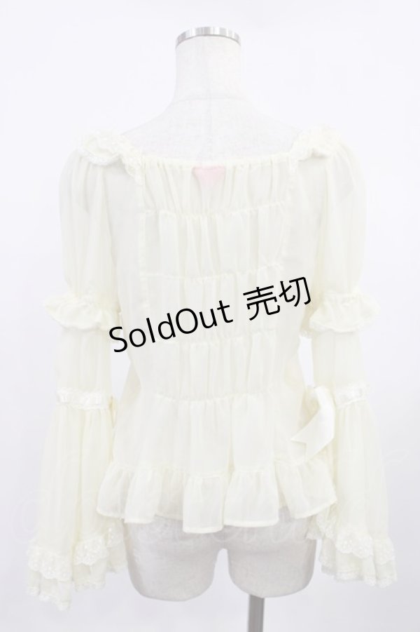 画像2: BABY,THE STARS SHINE BRIGHT / シフォンプリンセスドレスブラウス Free 生成り H-25-09-14-1025-BA-BL-NS-ZH (2)