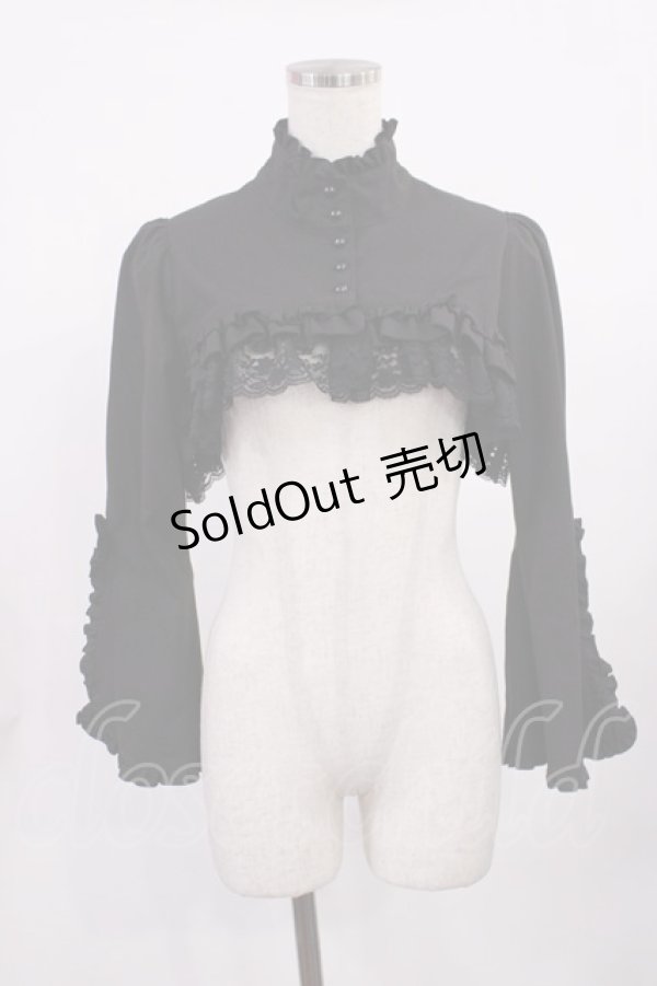 画像1: MARBLE / 姫袖用ショート丈モダンジャケット FREE ブラック H-25-09-14-1028-GO-JA-YZ-ZH (1)