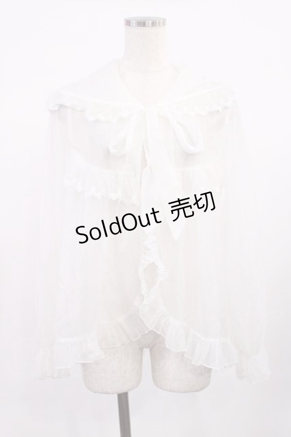 画像1: Lolitime（海外ロリータブランド） / フードガウン L オフ H-25-09-14-1032-LO-TO-NS-ZH (1)