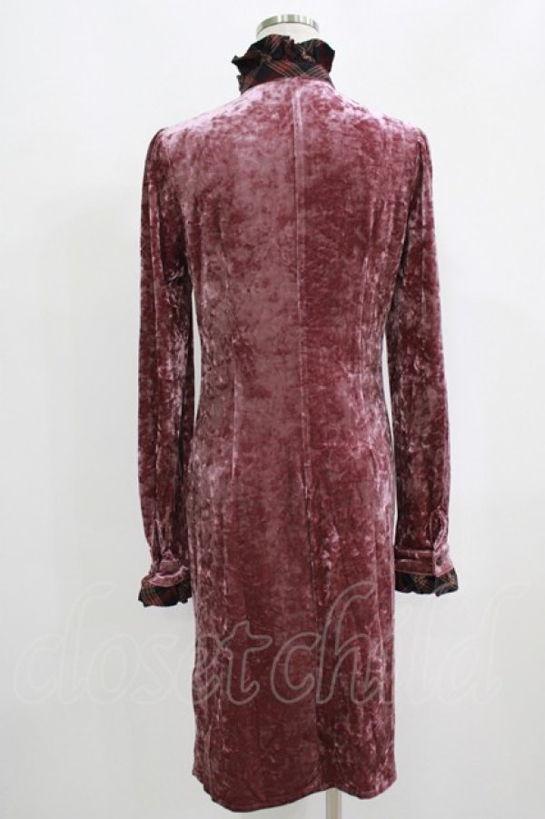 画像3: Hoshibako Works / ベルベットブラウスワンピース Free KM H-25-09-14-015-LO-OP-NS-ZH (3)