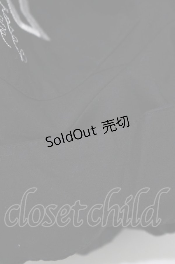 画像5: metamorphose / 音符刺繍半袖ブラウス Free ブラック H-25-09-14-017-ME-BL-NS-ZH (5)