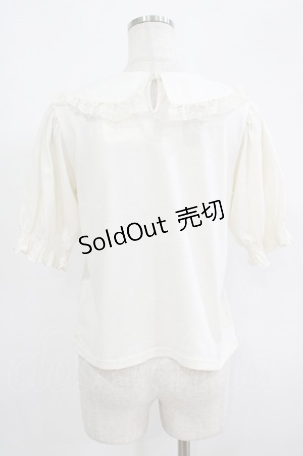 画像3: m petit by misako / NINA'sコラボ襟付きプルオーバー S オフ H-25-09-14-018-LO-TO-NS-ZH (3)