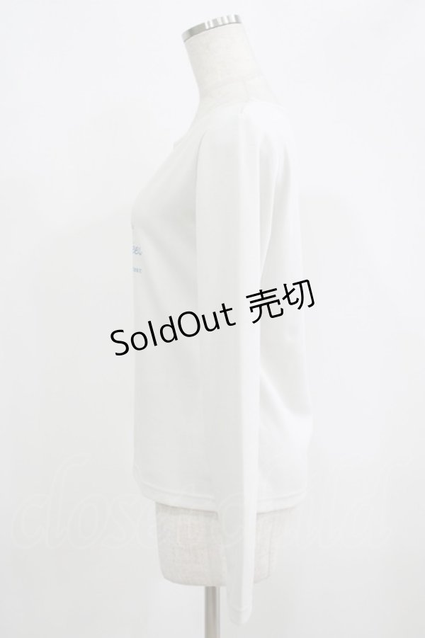 画像2: an another angelus / シャンゼリゼ通りプリントロンT Free L/GRAY H-25-09-14-023-CA-TS-NS-ZH (2)