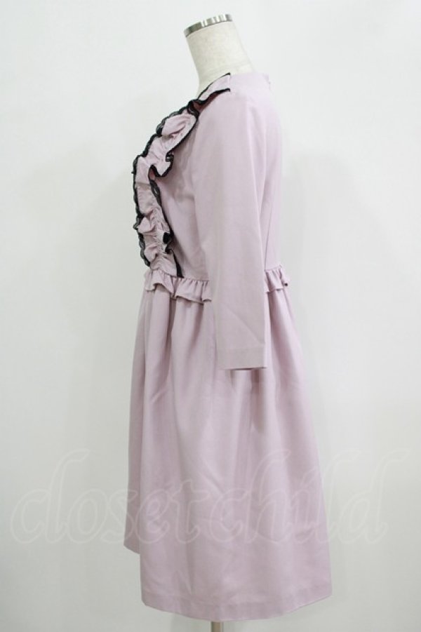 画像2: MILK / フリル・ド・ドレス  ラベンダーピンク H-25-09-16-026-ML-OP-KB-ZH (2)