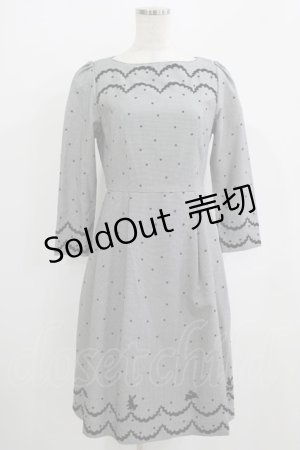 画像: MILK / Bunny Danceドレス  白黒千鳥 H-25-09-16-027-ML-OP-KB-ZH