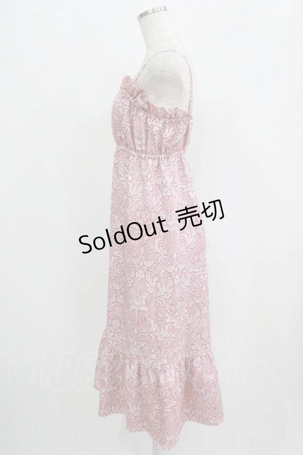 画像2: MILK / Palaceドレス  ピンク H-25-09-16-028-ML-OP-KB-ZH (2)