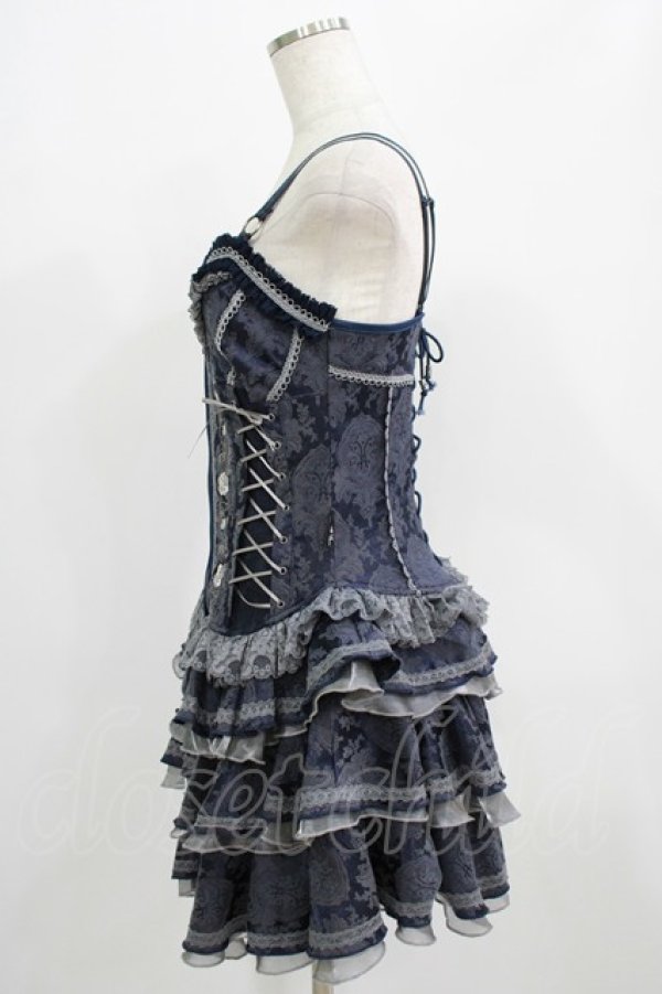 正規品♡GOOD NIGHT BEAR♡ジャガードワンピース♡ネイビー B:MING by BEAMS（ビーミング by ビームス）ジャカード キャミ