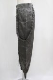 画像2: Ozz conte / 刺繍ベルトパンツ  グレー H-25-09-16-036-OO-PA-KB-ZH (2)