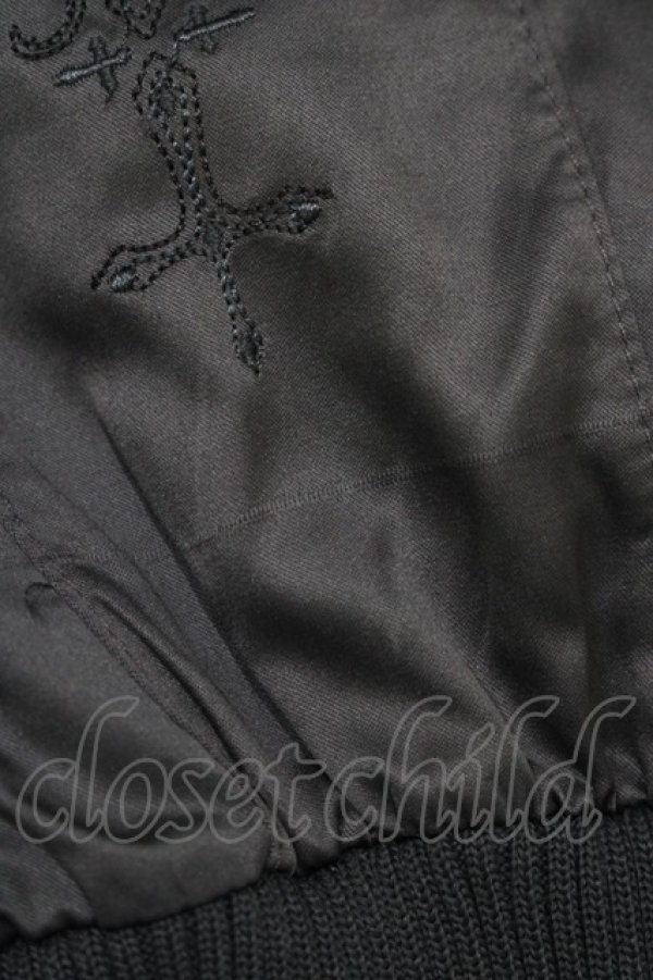 画像4: Ozz conte / 刺繍ベルトパンツ  グレー H-25-09-16-036-OO-PA-KB-ZH (4)