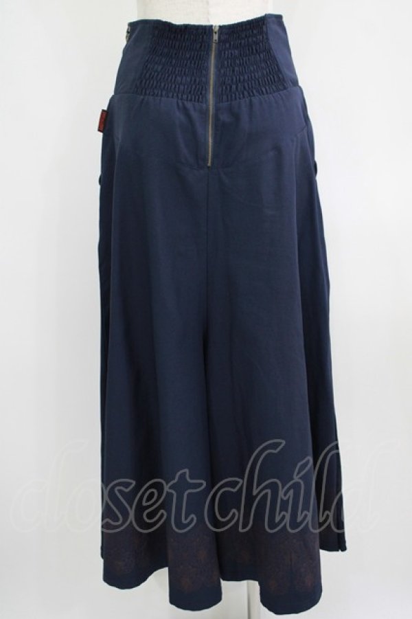 画像3: Ozz oneste / タッセル付袴パンツ  ネイビー H-25-09-16-037-OO-PA-KB-ZH (3)