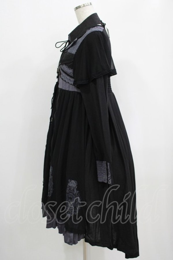 画像2: Ozz oneste / Fairy tale Roseワンピース  ブラック H-25-09-16-004-OO-OP-KB-ZH (2)