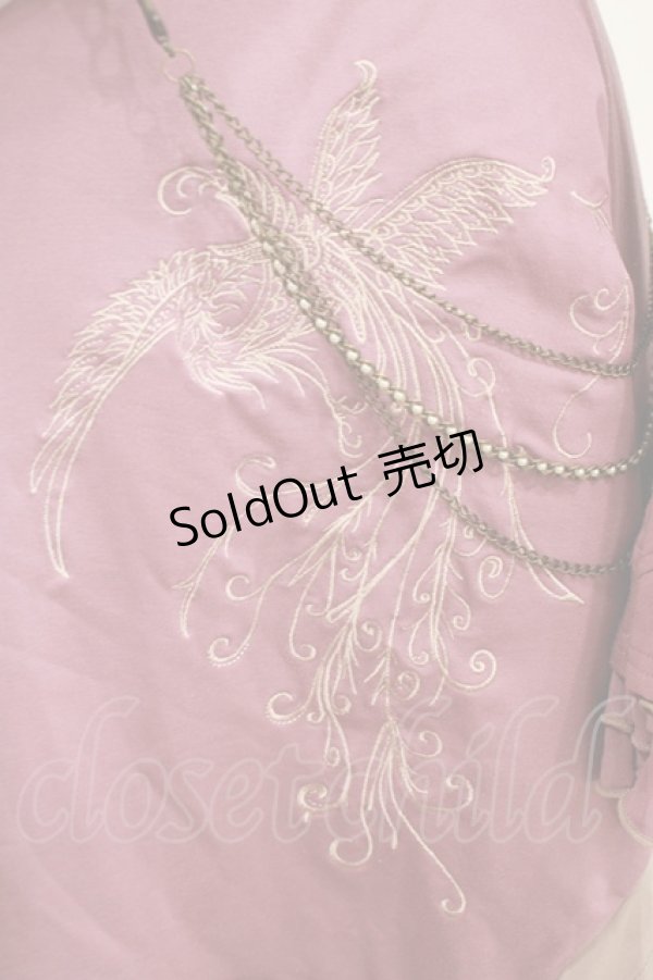 画像5: Ozz oneste / 鳳凰刺繍チェーン付きチュニック  モーヴピンク H-25-09-16-049-OO-TO-KB-ZH (5)