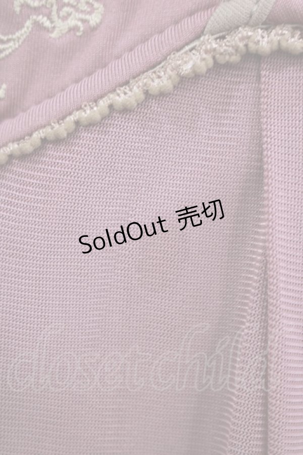 画像6: Ozz oneste / 鳳凰刺繍チェーン付きチュニック  モーヴピンク H-25-09-16-049-OO-TO-KB-ZH (6)