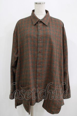 画像: MILKBOY / DROOP POCKET SHIRTS  ブラウン H-25-09-16-053-MB-BL-KB-ZH