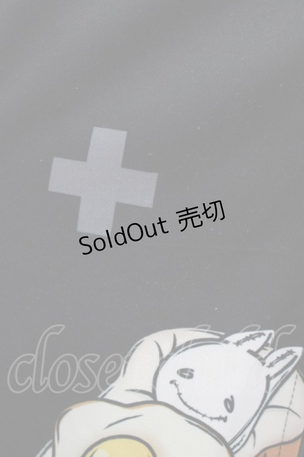 画像4: NieR Clothing / 総柄ZIPパーカー F 黒 H-25-09-16-056-PU-TO-KB-ZH (4)