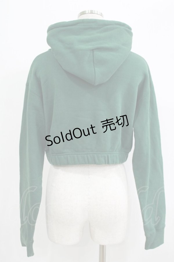 画像3: MILK / MILKショートフーディ  グリーン×マスタード H-25-09-16-059-ML-TO-KB-ZH (3)