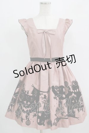 画像: MILK / オーバー・ザ・ムーンドレス  レンガ H-25-09-16-013-ML-OP-KB-ZH