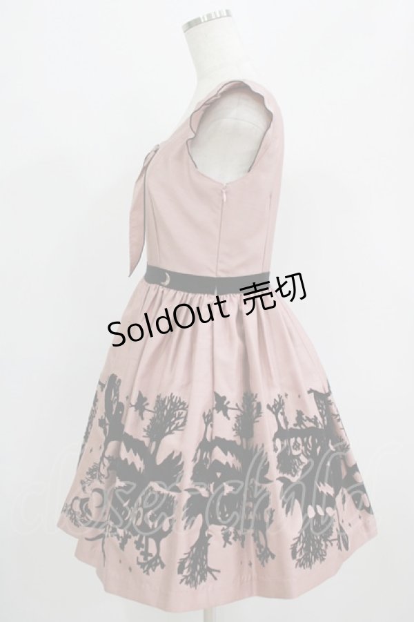 画像2: MILK / オーバー・ザ・ムーンドレス  レンガ H-25-09-16-013-ML-OP-KB-ZH (2)