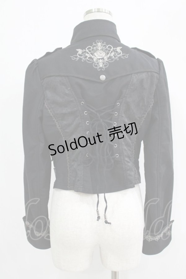 画像3: Ozz oneste / ナポレオンジャケット  黒 H-25-09-16-021-OO-JA-KB-ZH (3)