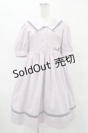 画像: MILK / Sailor puffワンピース  ラベンダーピンク H-25-09-17-1031-ML-OP-KB-ZH