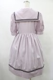 画像2: MILK / Sailor puffワンピース  ラベンダーピンク H-25-09-17-1031-ML-OP-KB-ZH (2)