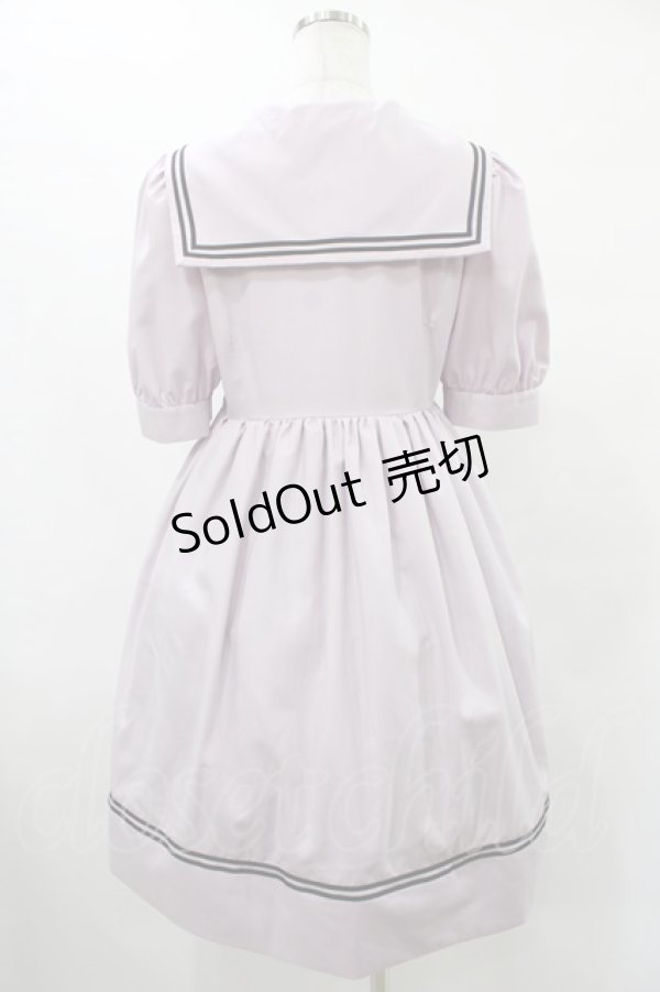 画像2: MILK / Sailor puffワンピース  ラベンダーピンク H-25-09-17-1031-ML-OP-KB-ZH (2)