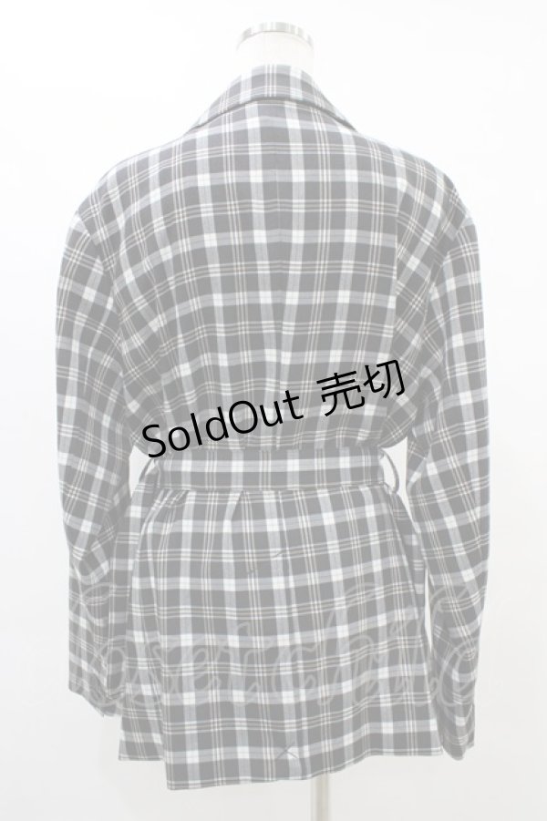 画像2: Candy Stripper / PRETEND TAILOREDジャケット 2 BLACK H-25-09-17-1045-PU-JA-KB-ZH (2)