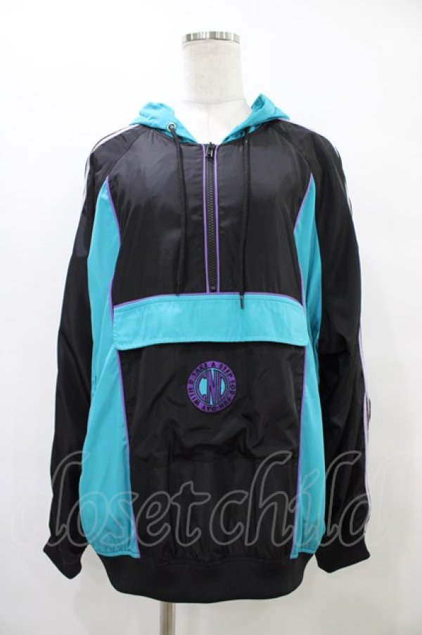 画像1: Candy Stripper / CND ANORAK  黒 H-25-09-17-1055-PU-TO-KB-ZH (1)