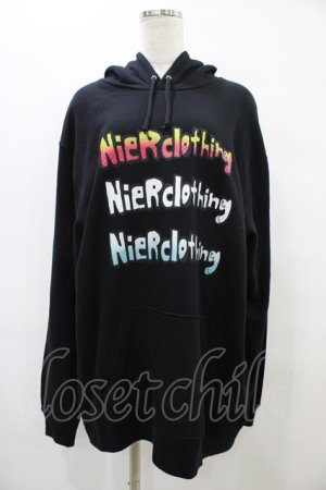 画像: NieR Clothing / ロゴプルパーカー 2XL 黒 H-25-09-17-1058-PU-TO-KB-ZH