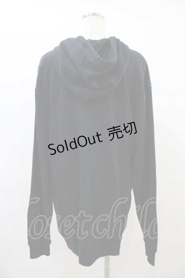 画像2: NieR Clothing / プリントプルパーカー  黒 H-25-09-17-1059-PU-TO-KB-ZH (2)