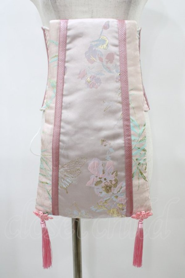 画像1: Qutie Frash / 花魁コルセット  ピンク H-25-09-17-1010-QU-ZA-KB-ZH (1)