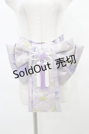 画像: Qutie Frash / 花魁帯コルセット  パープル H-25-09-17-1023-QU-TO-KB-ZH