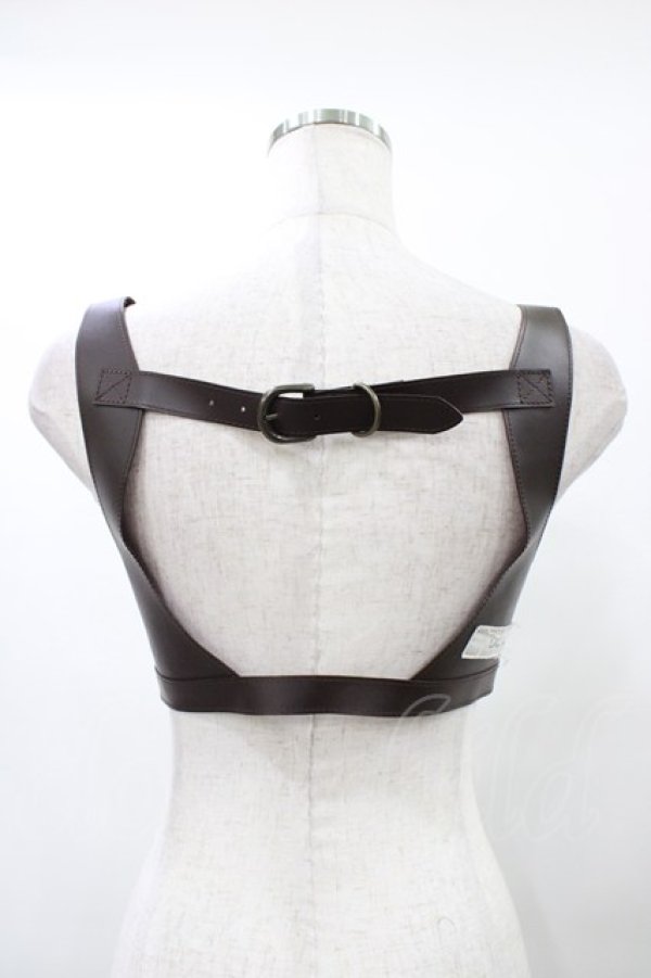 画像2: alice auaa / レザーブラ  ブラウン H-25-09-17-1024-AA-TO-KB-ZH (2)