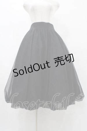 画像: Na+H / hmバルーンスカート  黒 H-25-09-17-1028-PU-SK-KB-ZH