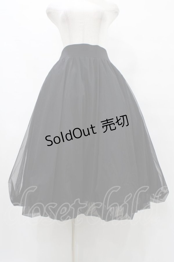 画像1: Na+H / hmバルーンスカート  黒 H-25-09-17-1028-PU-SK-KB-ZH (1)