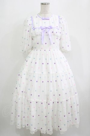 画像: Angelic Pretty / Candy Petit Heartワンピース Free オフ H-25-09-18-003-AP-OP-NS-ZH
