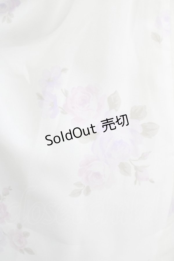 画像4: LODISPOTTO / 肩リボンオリジナル花柄ワンピース M オフ H-25-09-18-026-LO-OP-NS-ZH (4)