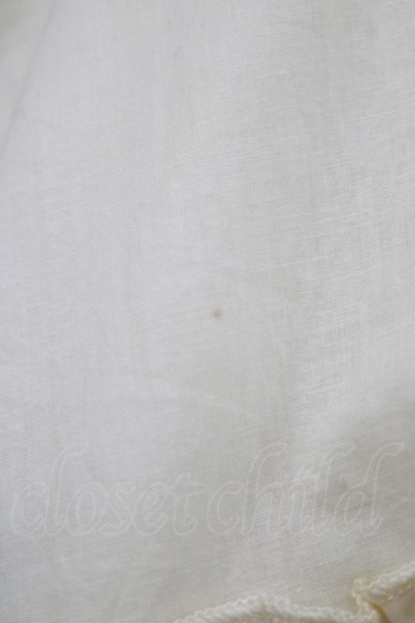画像4: Blue rouge / ストライプ切替ワンピース Free 生成り H-25-09-18-027-CA-OP-NS-ZH (4)