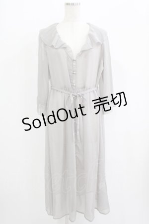 画像: an another angelus / シアーロングカーディガン Free GRAY H-25-09-18-036-CA-TO-NS-ZH