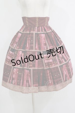 画像: Innocent World / 王宮図書館スカート Free ボルドー H-25-09-18-005-IW-SK-NS-ZH
