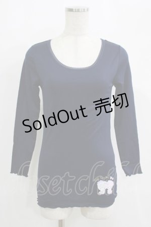 画像: m petit by misako / サンリオキャラクターズコラボ リトルツインスターズ インナー M ネイビー H-25-09-18-050-LO-TS-NS-ZH