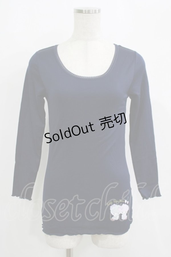 画像1: m petit by misako / サンリオキャラクターズコラボ リトルツインスターズ インナー M ネイビー H-25-09-18-050-LO-TS-NS-ZH (1)