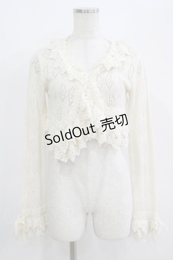 画像1: Angelic Pretty / Dolly Ribbon ニットボレロ Free  H-25-09-18-052-AP-TO-NS-ZH (1)