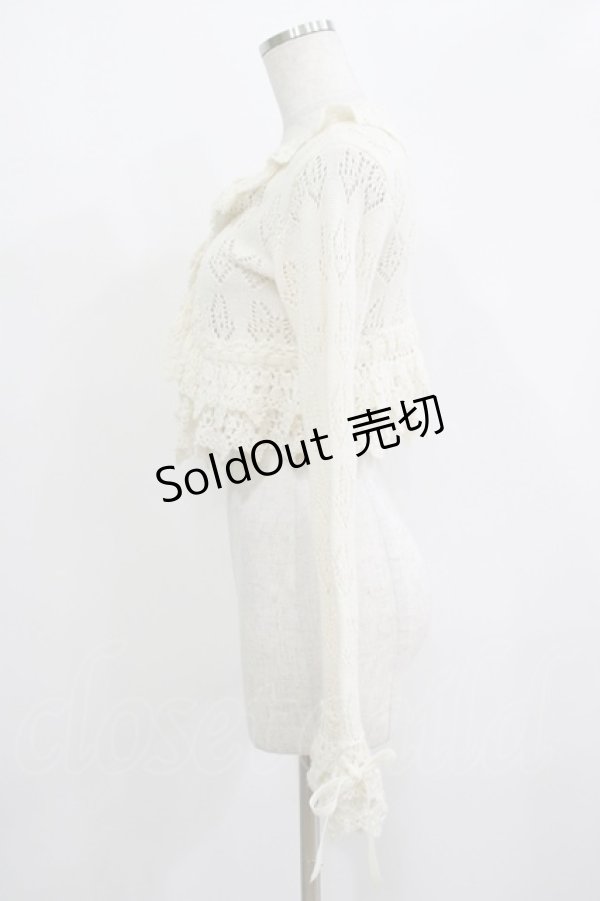 画像2: Angelic Pretty / Dolly Ribbon ニットボレロ Free  H-25-09-18-052-AP-TO-NS-ZH (2)