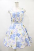 画像1: LIZ LISA / 花柄ワンピース Free ブルー H-25-09-18-1036-LO-TO-NS-ZH (1)