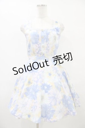 画像: LIZ LISA / 花柄ワンピース Free ブルー H-25-09-18-1036-LO-TO-NS-ZH