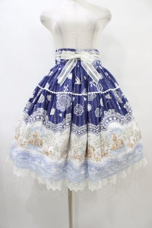 画像: BABY,THE STARS SHINE BRIGHT / Alice Bruges柄ｓｋ F ネイビー H-25-09-18-1041-BA-SK-NS-ZH