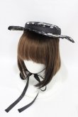 画像1: Kurumi Collaboration / KRMヘッドドレス  ブラック H-25-09-18-1005-0-AC-NS-ZH (1)