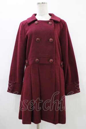 画像: axes femme / ダブルボタンコート M ボルドー H-25-09-18-1057-AX-CO-NS-ZH