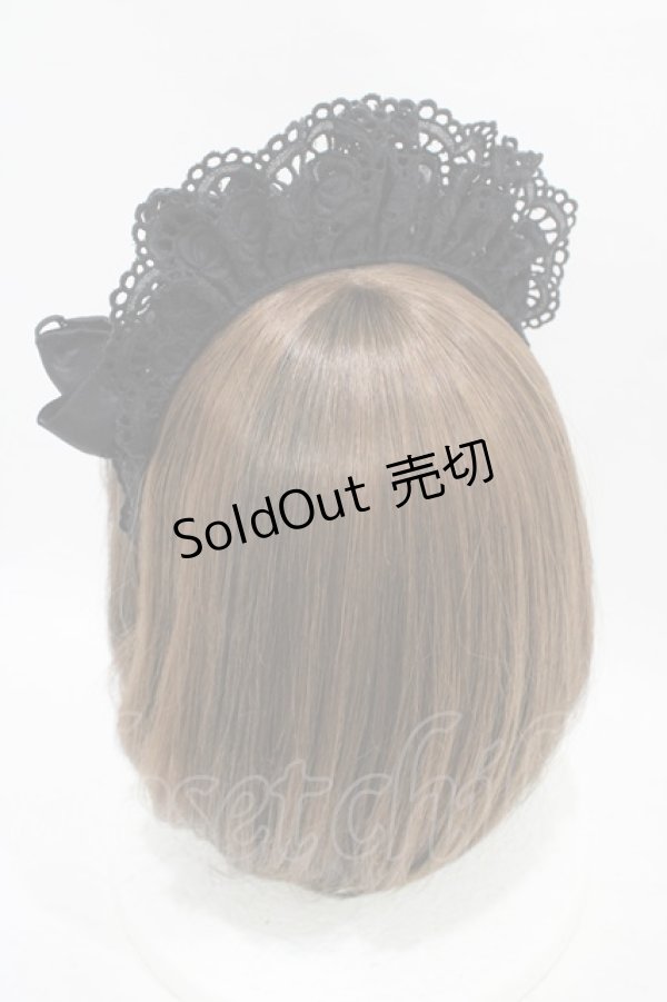 画像2: BABY,THE STARS SHINE BRIGHT / CafeDollカチューシャ  ブラック H-25-09-18-1010-BA-AC-NS-ZH (2)